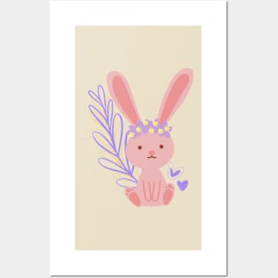 Fairy Bunny Posters and Art